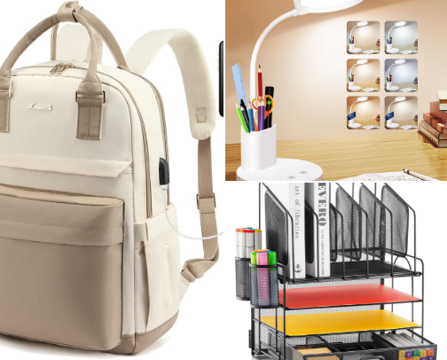 First Year Uni Room Checklist cover photo collage