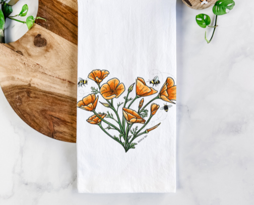 Kitchen towels should be pretty and fun cover photo collage