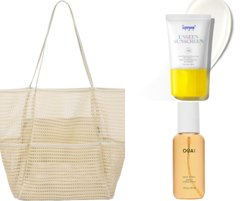 Must haves for summer beach and pool days ! cover photo collage