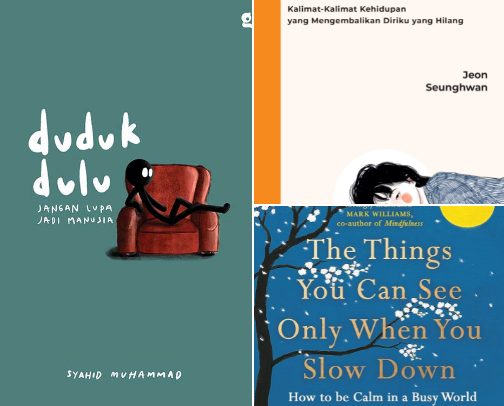 Rekomendasi Buku Self Improvement✨ cover photo collage