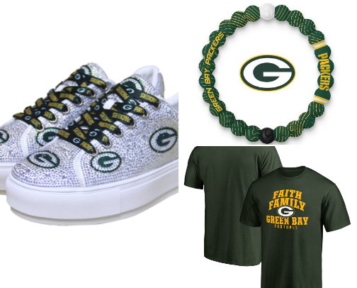 💚 Packer Backer Gear: Unique and Fun Products for Green Bay Packer Fans 💛 cover photo collage