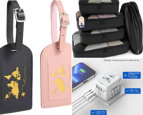 My Travel Essentials cover photo collage