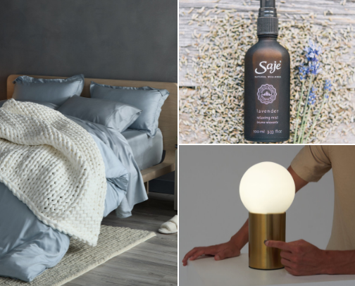 My Cozy Night Routine Essentials cover photo collage