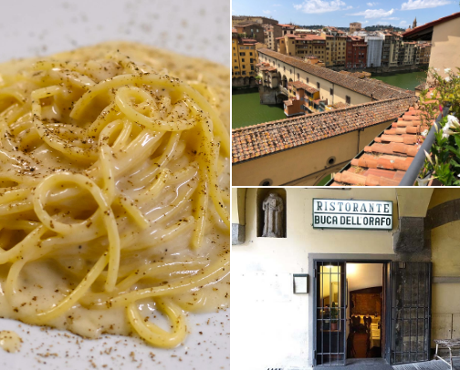 Florence restaurants & bars cover photo collage