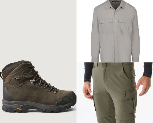 🥾 Hiking Gear Essentials – Men, Women & Kid cover photo collage