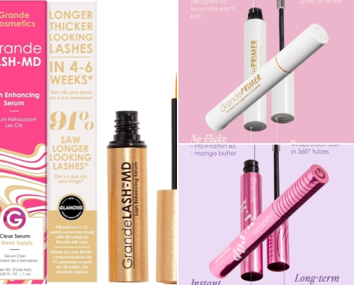 Lash Products cover photo collage