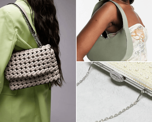 Bags from Asos cover photo collage