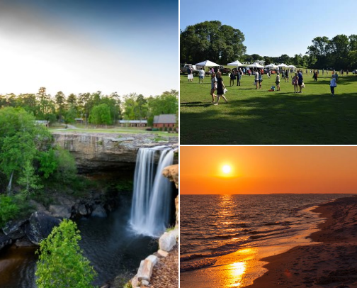 places in Alabama you should visit cover photo collage