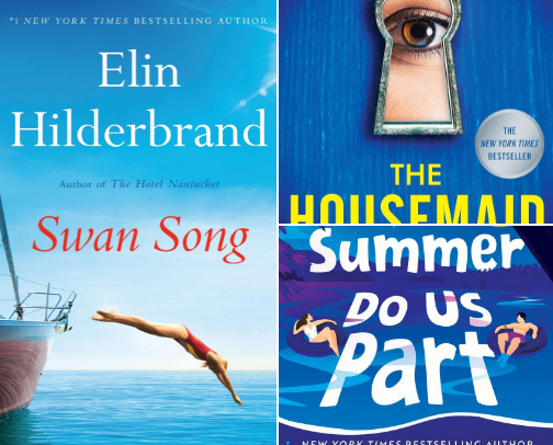 summer reading cover photo collage