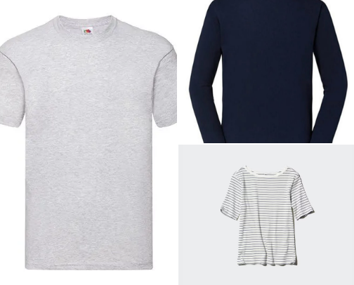 Shirts cover photo collage