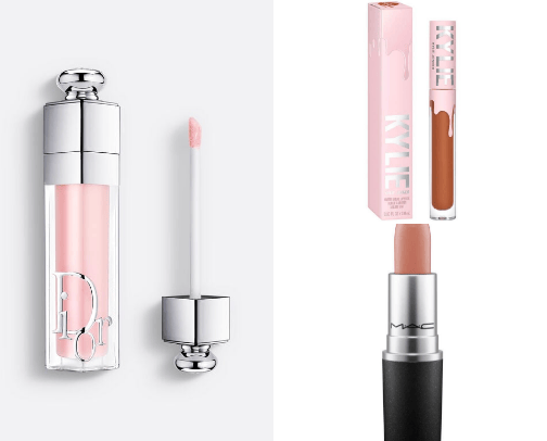 Lips cover photo collage