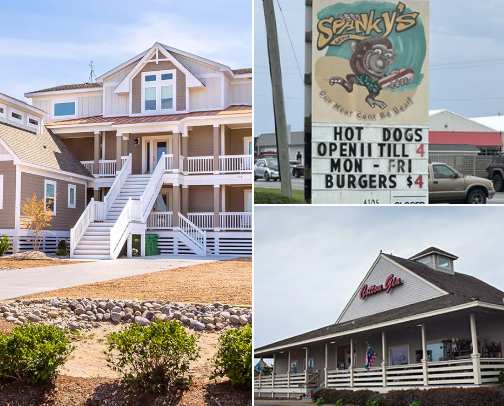 Things to do in OBX cover photo collage