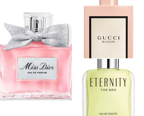 Perfumes cover photo collage