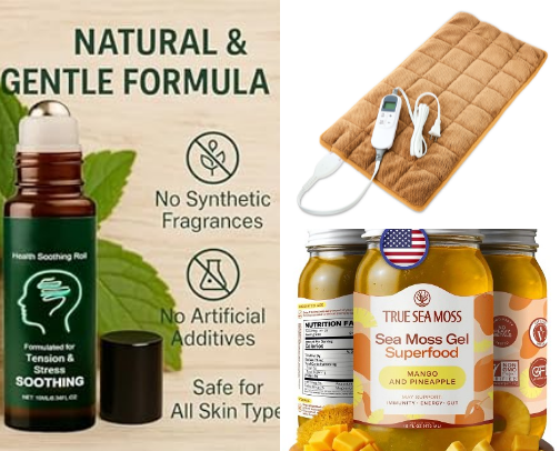 MUST HAVES WHEN YOU FEEL ROUGH cover photo collage