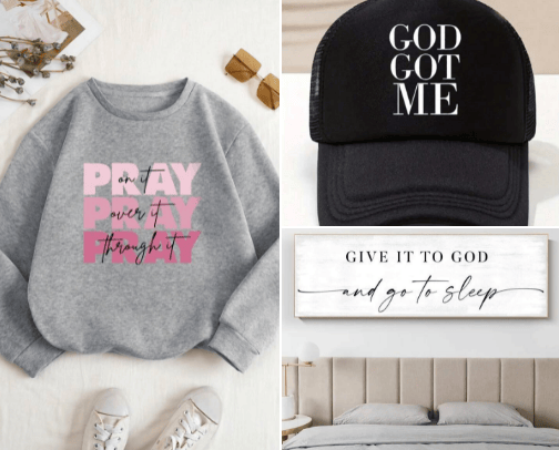 God/Christian Attire List cover photo collage