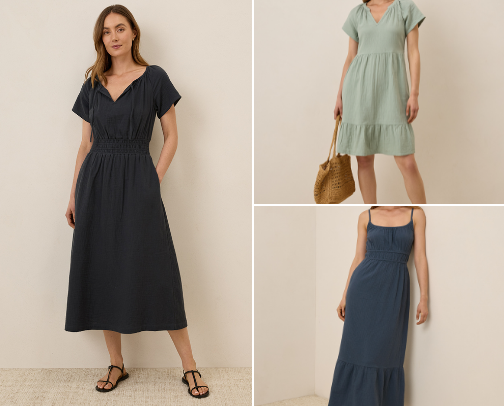 Toxin-Free Clothing: Women's Coastal Collection cover photo collage