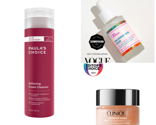 Best Skincare Products for Dry Skin and Scalp cover photo collage