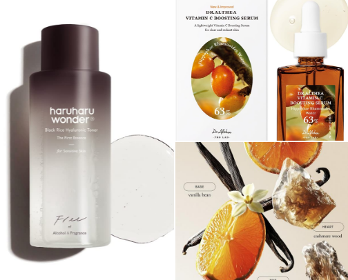 Skincare Favs for Acne-Prone Skin 🫧 cover photo collage