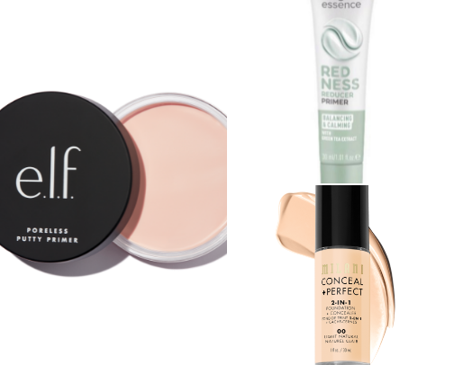 my everyday makeup routine! cover photo collage