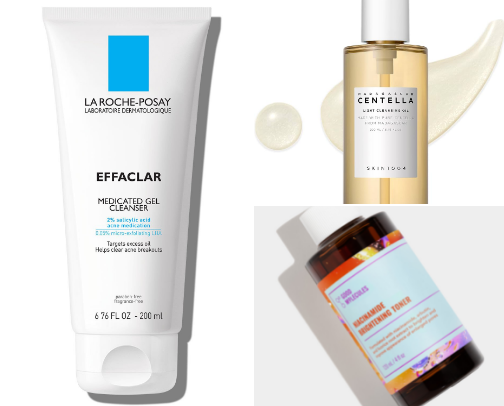 Clear skin essentials cover photo collage