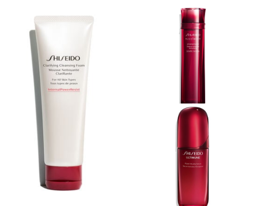 glass skin care cover photo collage