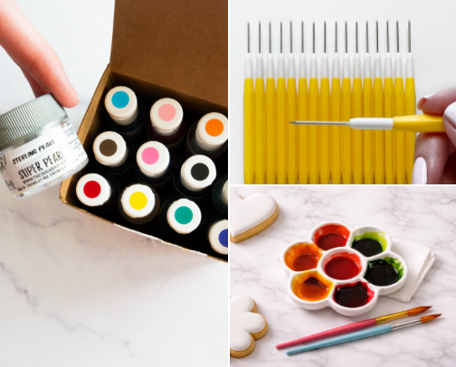 Tips & Tricks for Cookie Decorating ✏️ cover photo collage