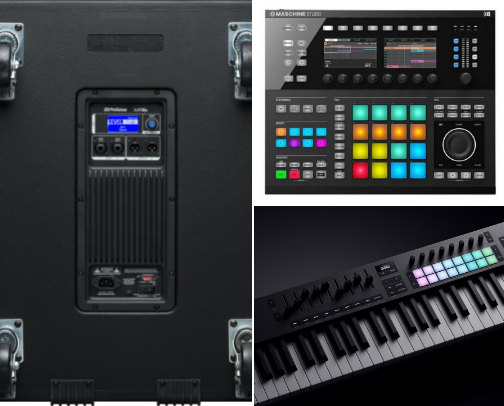 Audio and Studio sound solutions cover photo collage