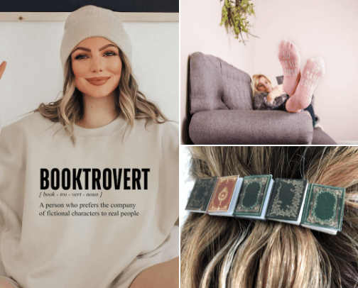 Christmas gifts for the Book Lover! cover photo collage