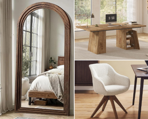 Essentials you need for a cozy Home Office💛🌱 cover photo collage