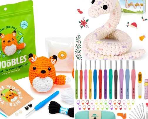 Perfect Gifts For Crochet Lovers! cover photo collage