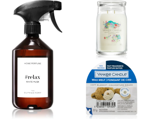 Apartment fragrances. cover photo collage