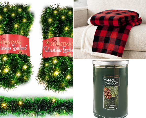 Amazon Finds to Make Your Home Feel Like a Christmas Movie Set 🎄✨ cover photo collage