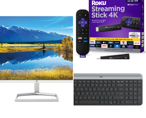 Tech Upgrades: Budget-Friendly Gems 💻⚡️ cover photo collage