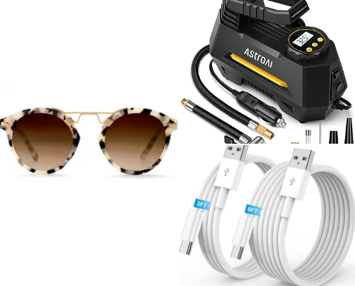 What you’ll find in my car cover photo collage