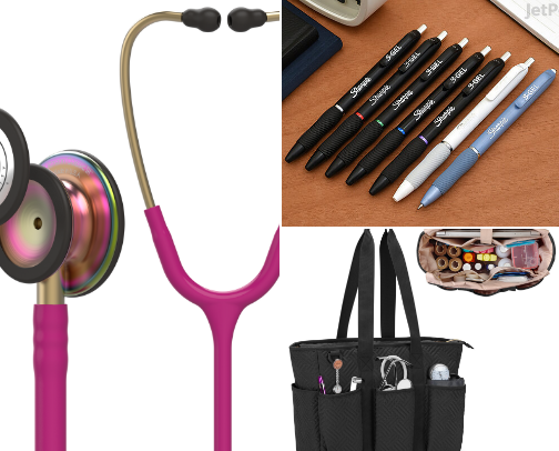 Nurse must haves. 🩺🖋✂️ cover photo collage