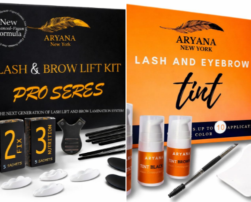 BROWS/LASHES cover photo collage