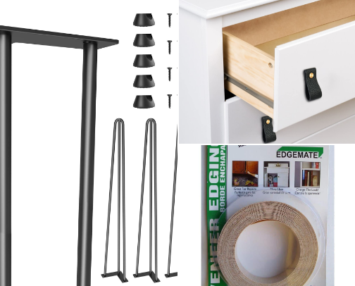 Furniture building accessories & helpers cover photo collage