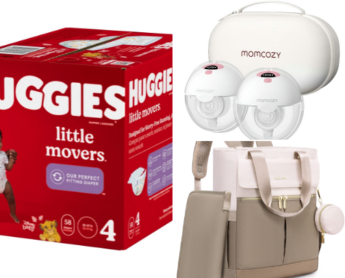 My Baby Care Essentials – Trusted Products for Newborns & Nursing Moms 👶💖” cover photo collage