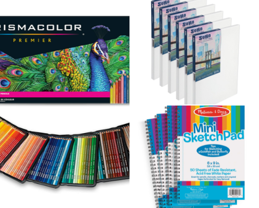 Must have Art Supplies for your little Artist cover photo collage