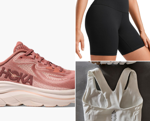 Active-ish girly cover photo collage