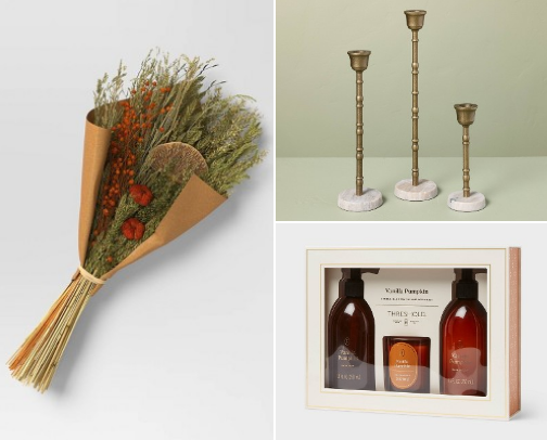 Target fall finds cover photo collage