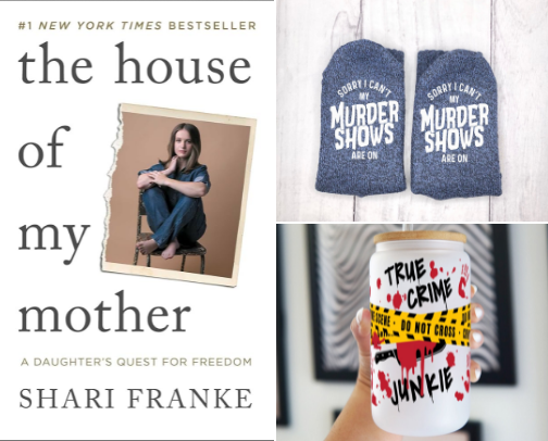 ☕🔪 Cozy True Crime cover photo collage