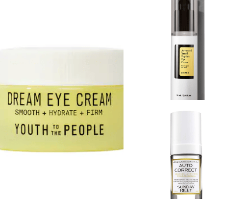 Favorite eye creams!! cover photo collage