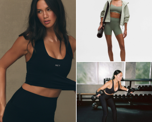 🏝️Sport fits to prepare for hot girl summer🏝️ cover photo collage
