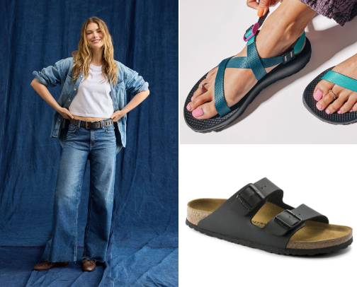 Clothing, shoes, and accessories cover photo collage