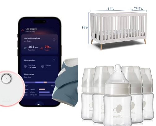 The only list of baby items you’ll ever need! cover photo collage