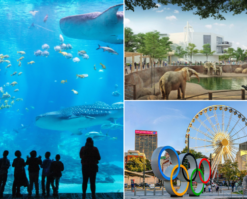 Things To Do In and Around Atlanta cover photo collage