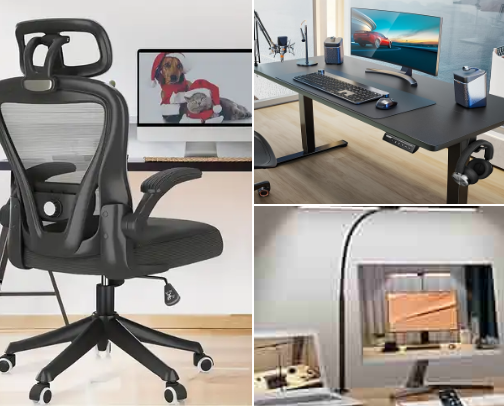 Home Office / Productivity Products cover photo collage