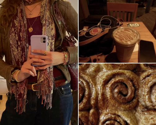 ways i'm romanticising autumn this year cover photo collage