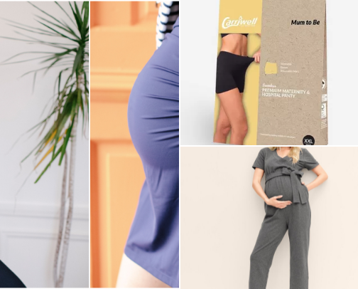 Being pregnant and still pretty cover photo collage